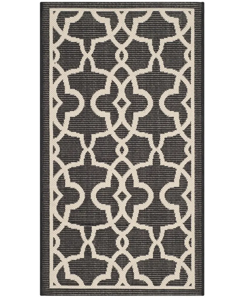 Safavieh Courtyard CY6071 and Beige 2' x 3'7" Outdoor Area Rug