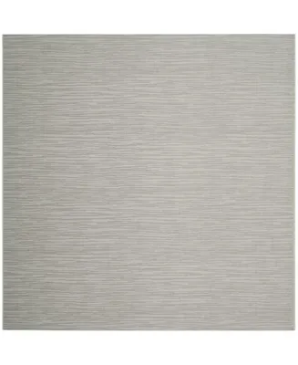 Safavieh Courtyard CY6576 Light Gray 6'7" x 6'7" Sisal Weave Square Outdoor Area Rug