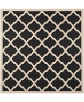 Safavieh Courtyard CY6903 and Beige 7'10" x 7'10" Sisal Weave Square Outdoor Area Rug