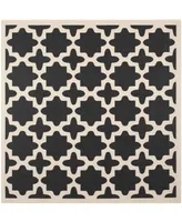 Safavieh Courtyard CY6913 and Beige 7'10" x 7'10" Sisal Weave Square Outdoor Area Rug