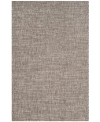 Safavieh Courtyard CY8576 Light Brown 5'3" x 7'7" Sisal Weave Outdoor Area Rug