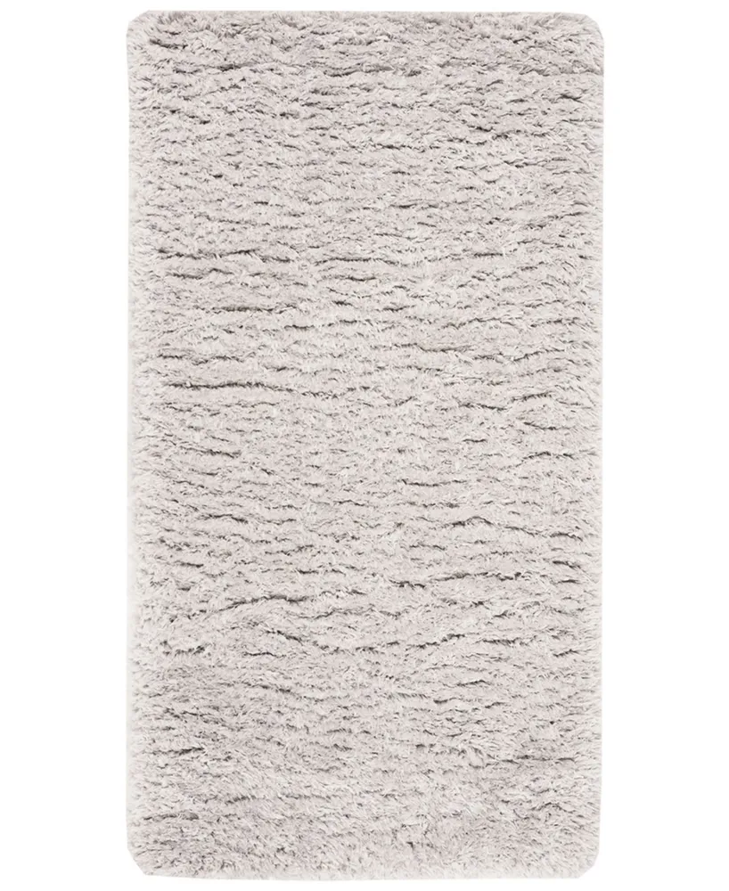 Safavieh Flokati FLK950 Silver 2'7" x 5' Area Rug