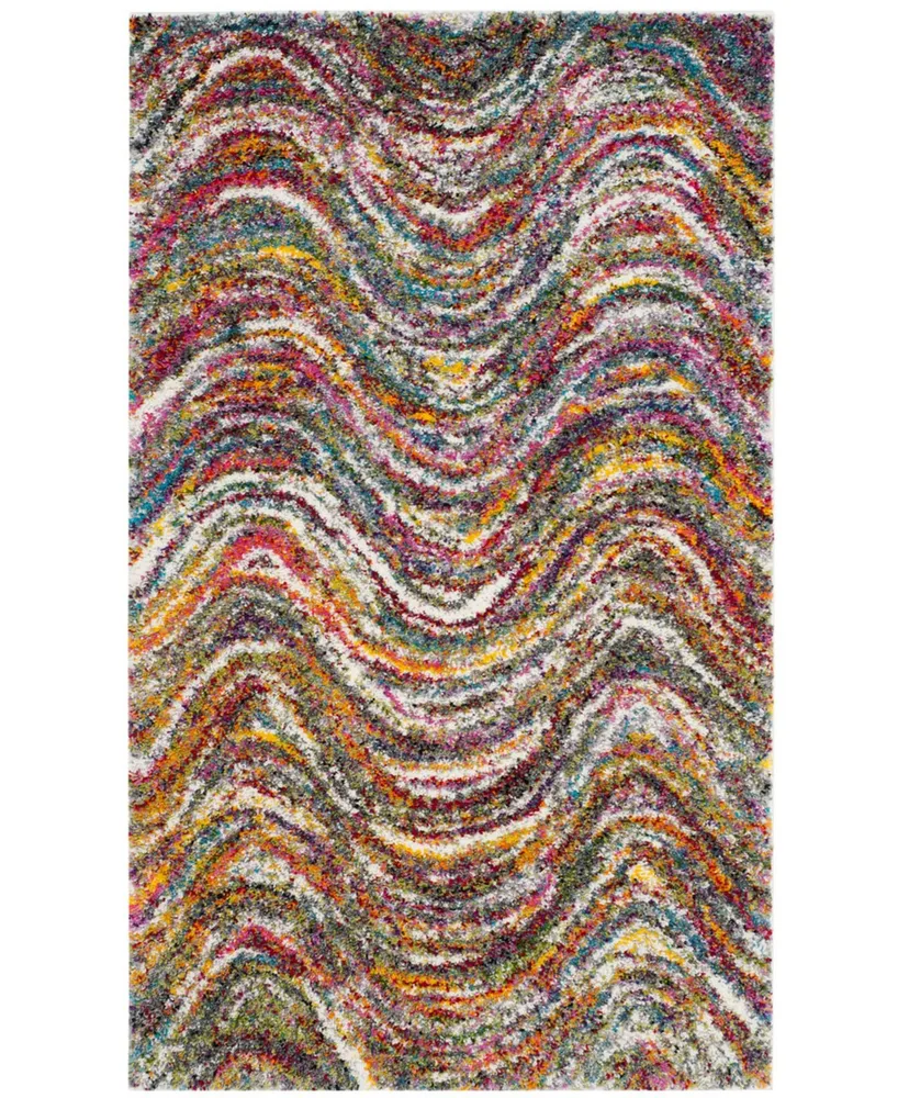 Safavieh Fiesta FSG386 Multi 3' x 5' Area Rug