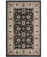 Safavieh Lyndhurst LNH332 Navy and Creme 3'3" x 5'3" Area Rug