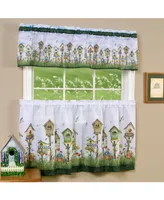 Achim Home Sweet Home Tier & Valance Set