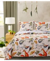 Greenland Home Fashions Willow Quilt Set