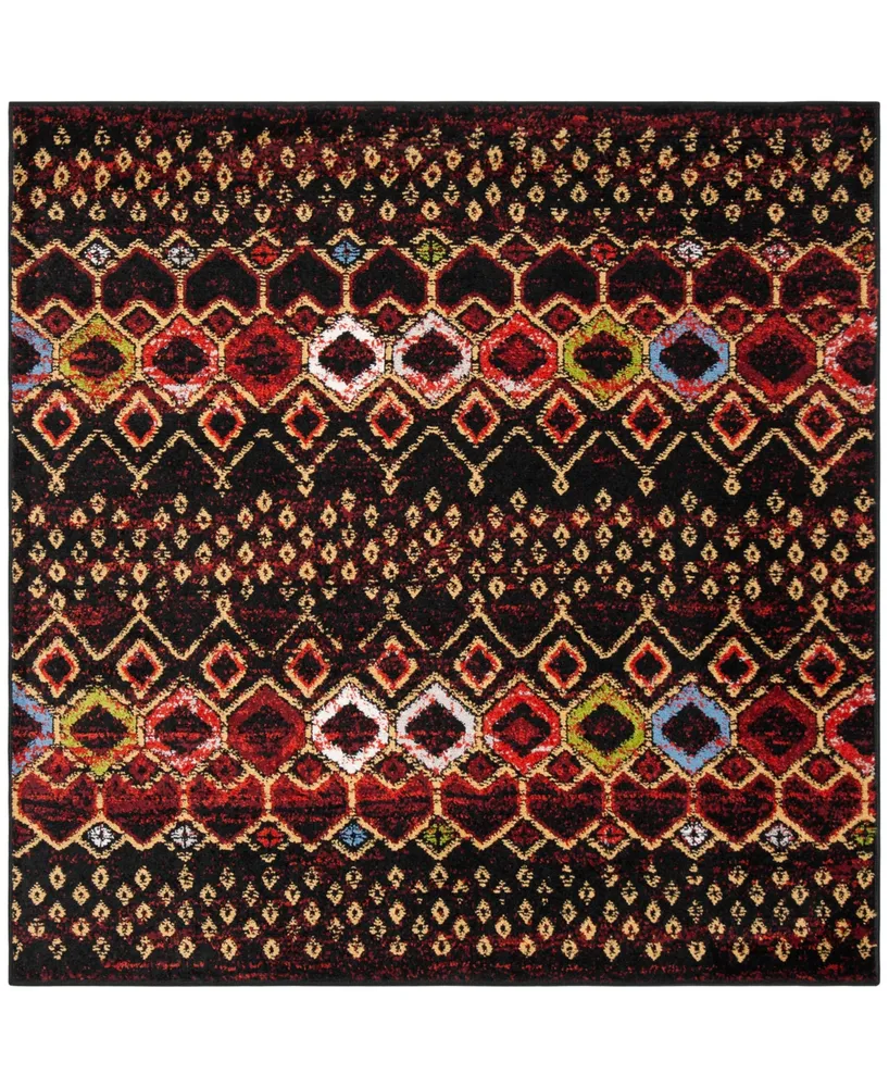 Safavieh Amsterdam and Multi 5'1" x 5'1" Square Outdoor Area Rug