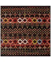 Safavieh Amsterdam and Multi 5'1" x 5'1" Square Outdoor Area Rug