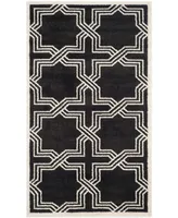 Safavieh Amherst AMT413 Anthracite and Ivory 2'6" x 4' Area Rug