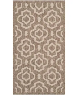 Safavieh Courtyard CY6926 and Bone 2'7" x 5' Sisal Weave Outdoor Area Rug