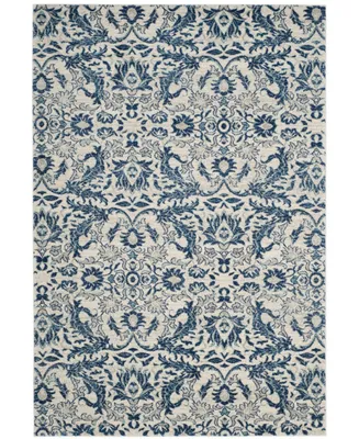 Safavieh Evoke EVK238 Ivory and Blue 10' x 14' Area Rug