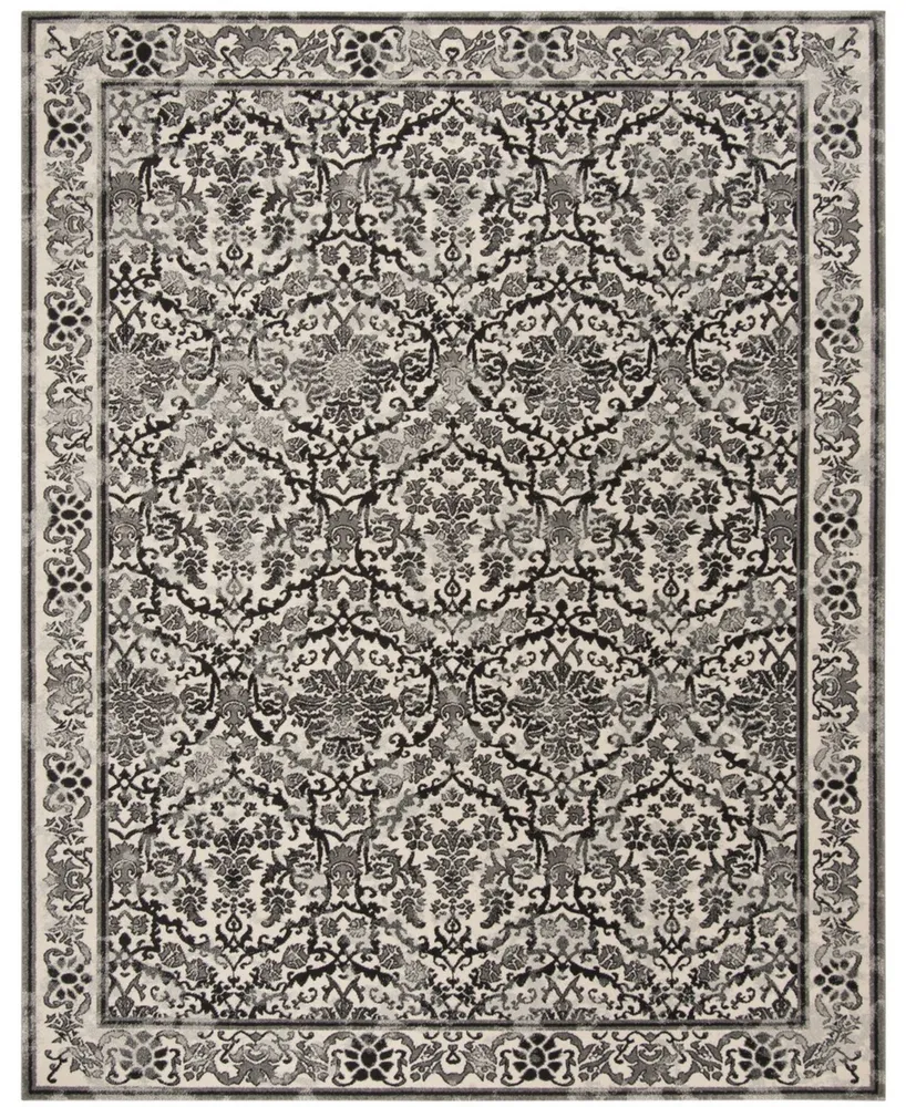 Safavieh Evoke EVK242 Ivory and Gray 11' x 15' Area Rug