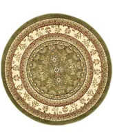 Safavieh Lyndhurst LNH331 Sage and Ivory 8' x 8' Round Area Rug