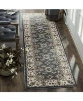 Safavieh Lyndhurst LNH332 Teal and Cream 2'3" x 12' Runner Area Rug