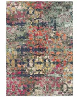 Safavieh Monaco MNC263 Green and Blue 5'1" x 7'7" Area Rug