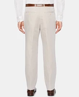 Perry Ellis Men's Portfolio Modern-Fit Linen/Cotton Solid Dress Pants