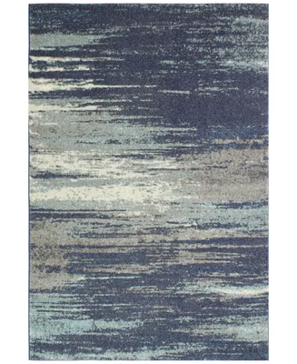 Closeout! Medley 5445A Blue 3'6" x 5'6" Area Rug