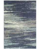 Closeout! Medley 5445A Blue 7'6" x 9'6" Area Rug