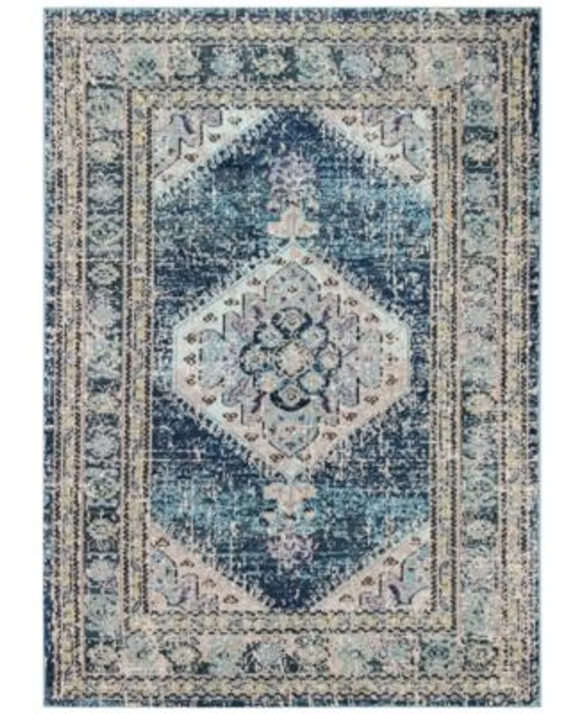 Meza Mez 103 Teal Area Rug