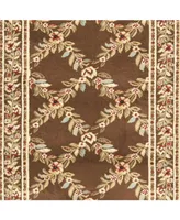 Safavieh Lyndhurst LNH557 Brown 2'3" x 12' Sisal Weave Runner Area Rug