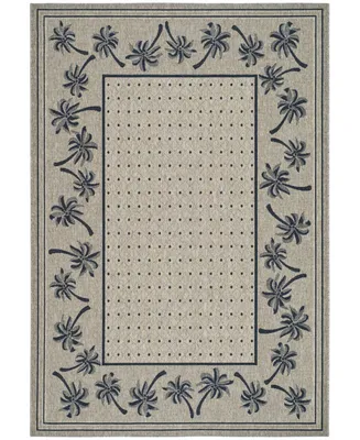 Safavieh Courtyard CY5148 Coffee and Black 2'3" x 6'7" Runner Outdoor Area Rug