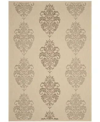 Safavieh Courtyard CY2720 Natural and 2'3" x 10' Runner Outdoor Area Rug