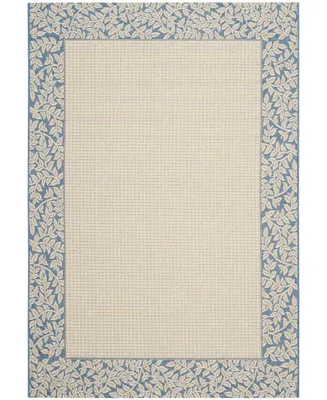 Safavieh Courtyard CY0727 and Natural 6'7" x 6'7" Square Outdoor Area Rug