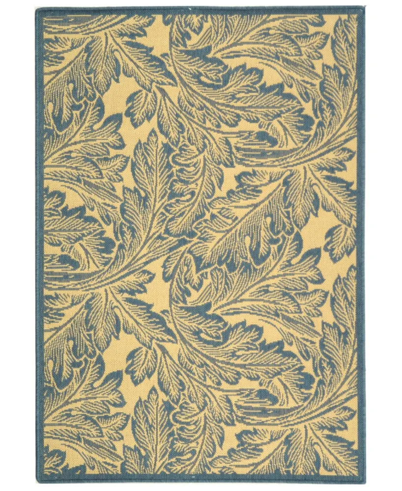 Safavieh Courtyard CY2996 Natural and 5'3" x 7'7" Outdoor Area Rug