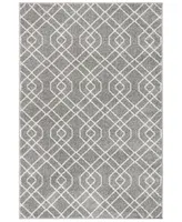 Safavieh Amherst AMT407 Gray and Ivory 4' x 6' Area Rug