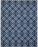 Safavieh Amherst AMT407 Navy and Beige 9' x 12' Area Rug