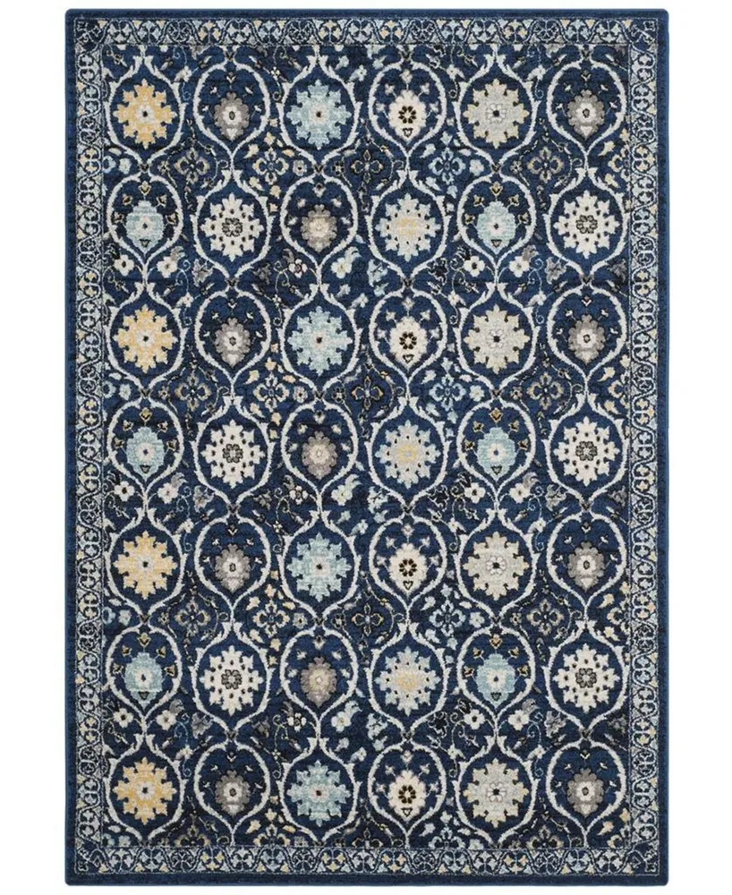 Safavieh Evoke EVK210 Royal and Ivory 10' x 14' Area Rug