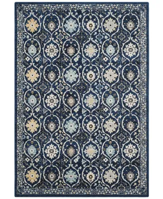 Safavieh Evoke EVK210 Royal and Ivory 10' x 14' Area Rug