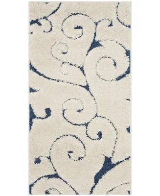 Safavieh Florida Shag SG455 2'3" x 4' Area Rug