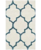 Safavieh Shag Kids SGK566 Ivory and Blue 2'3" x 5' Area Rug