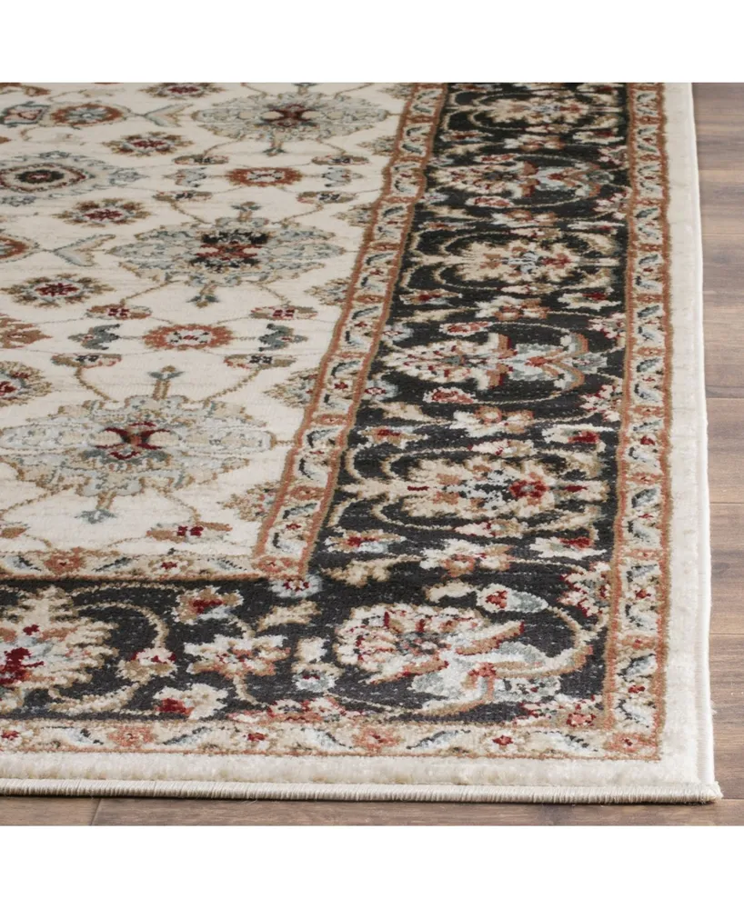 Safavieh Lyndhurst LNH332 Cream and Navy 4' x 6' Area Rug