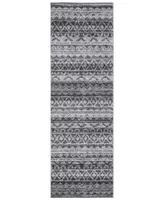 Safavieh Adirondack Ivory and Charcoal 2'6" x 10' Runner Area Rug