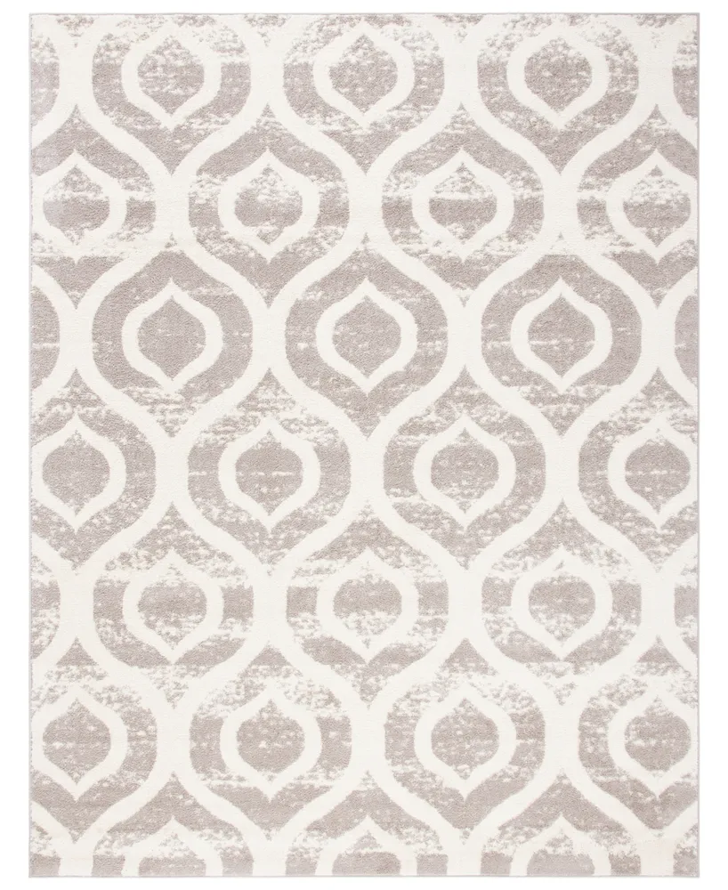 Safavieh Amsterdam AMS107 Ivory and Mauve 8' x 10' Sisal Weave Outdoor Area Rug