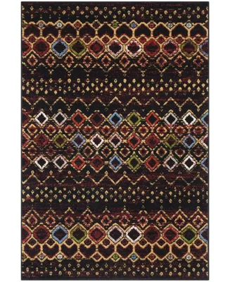 Safavieh Amsterdam AMS108 and Multi 5'1" x 7'6" Outdoor Area Rug