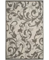 Safavieh Amherst AMT428 Ivory and Gray 6' x 9' Area Rug