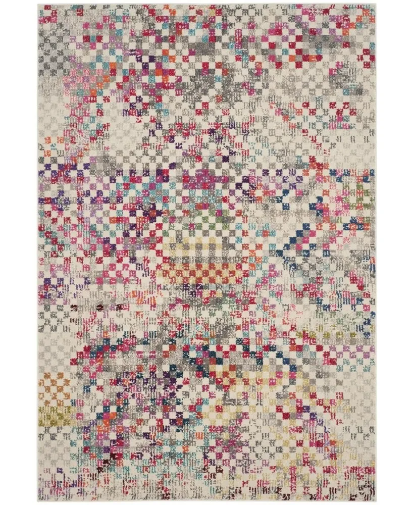 Safavieh Monaco MNC241 Gray and Multi 10' x 14' Area Rug