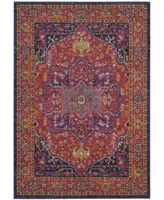 Safavieh Evoke EVK275 Fuchsia and Orange 10' x 14' Area Rug