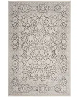 Safavieh Reflection RFT667 Dark Gray and Cream 6' x 9' Area Rug