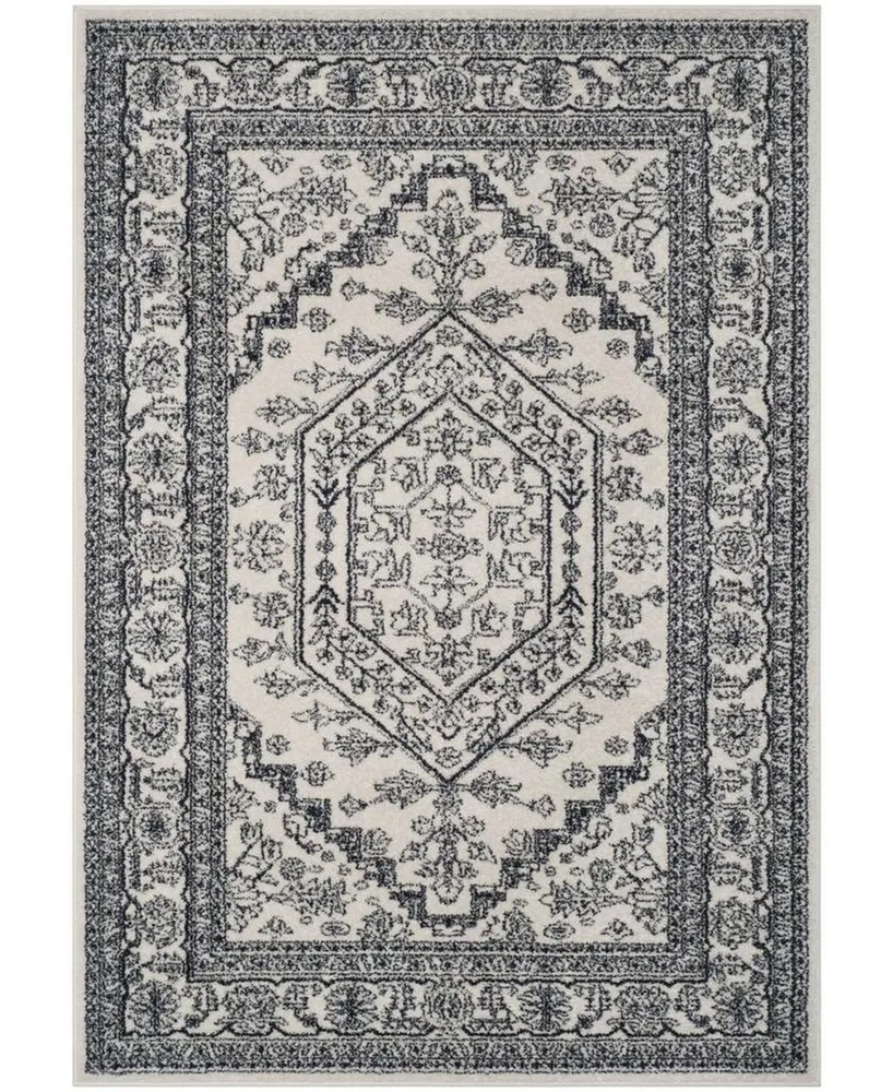 Safavieh Adirondack 108 Navy and Ivory 4' x 6' Area Rug