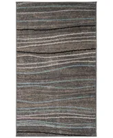 Safavieh Amsterdam Silver and Beige 3' x 5' Outdoor Area Rug