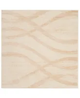 Safavieh Adirondack 125 Cream and Champagne 4' x 4' Square Area Rug