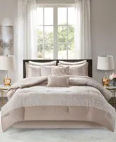 Madison Park Ava Jacquard Chenille 7 Pc. Comforter Sets