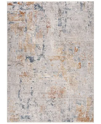 Safavieh Winston WNT352 Gray and Blue 4' x 6' Area Rug