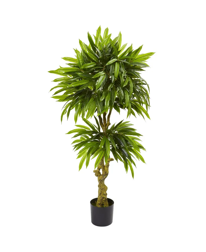 Nearly Natural Slim Mango Artificial Tree Uv Resistant