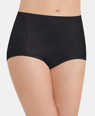 Vanity Fair Women's Smoothing Comfort with Lace Brief Underwear