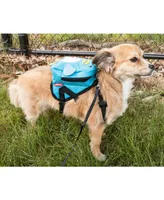 Pet Life 'Waggler Hobbler' Compartmental Animated Dog Harness Backpack